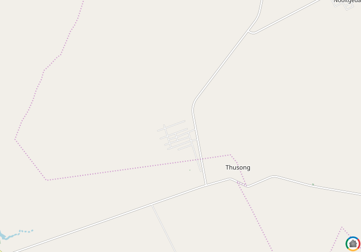 Map location of Naauwpoort (NW)